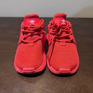 Adidas Kids Vibrant Red Sneakers